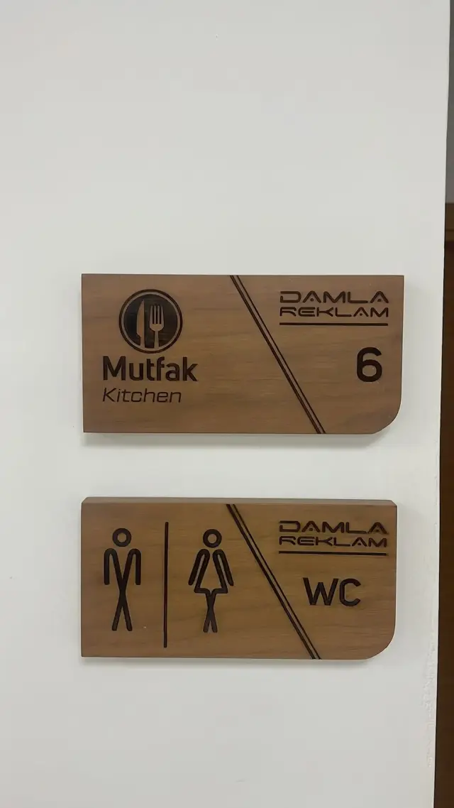 Ankara Ahşap Lazer Markalama - çalışma örneği 3 - Ankara Etiket