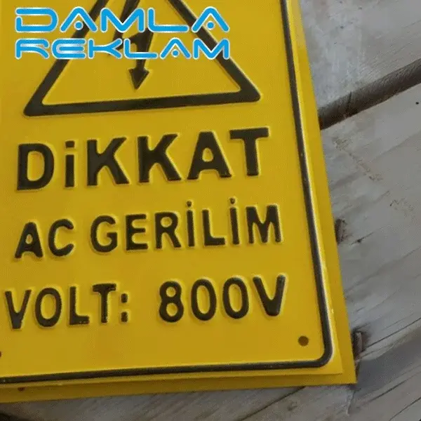 İş Güvenliği Levhaları