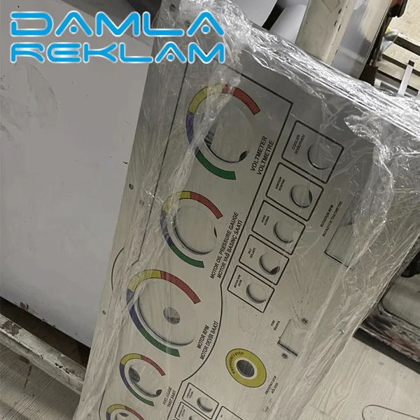 Makine Panel Etiket - çalışma örneği 3 - Ankara Etiket
