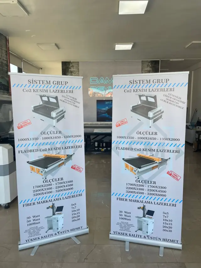 Roll Up Banner Ankara - imalat örneği 2 - Ankara Etiket