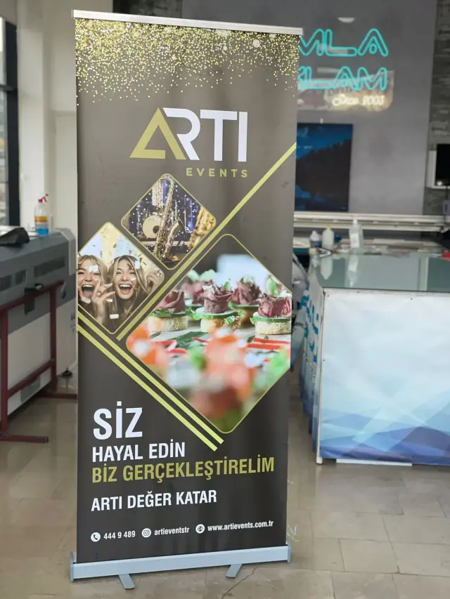 Roll Up Banner Ankara - çalışma örneği 3 - Ankara Etiket