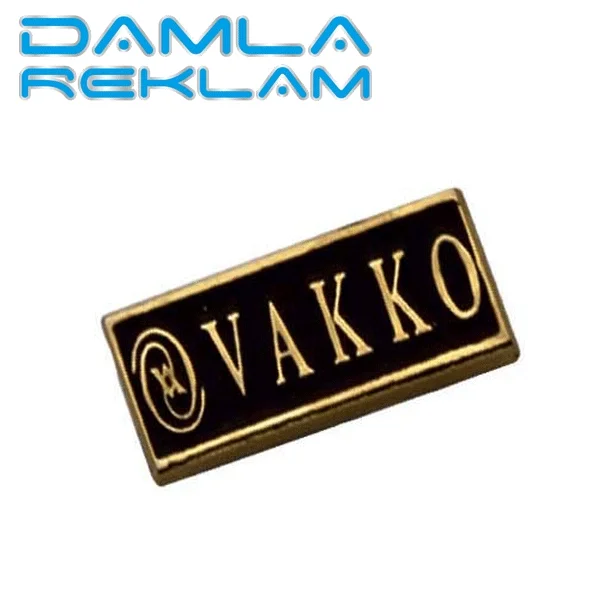 Zamak Döküm Etiket - çalışma örneği 3 - Ankara Etiket